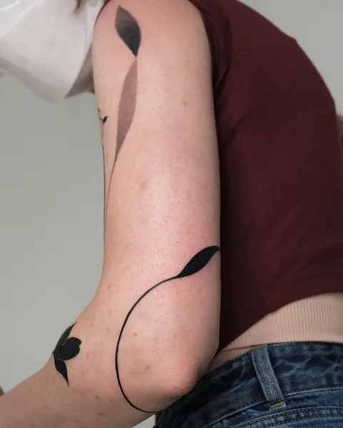 Flower, Rose, 비대칭, 실루엣