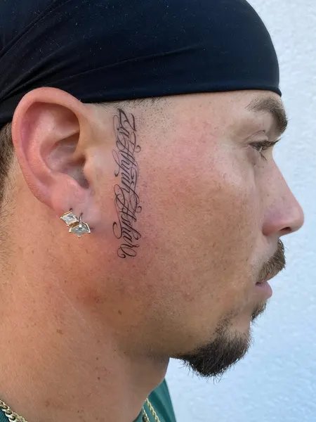 Lettering, 출생년도, 가족 이름, 올드 잉글리시, 영원, 이름, 생년월일