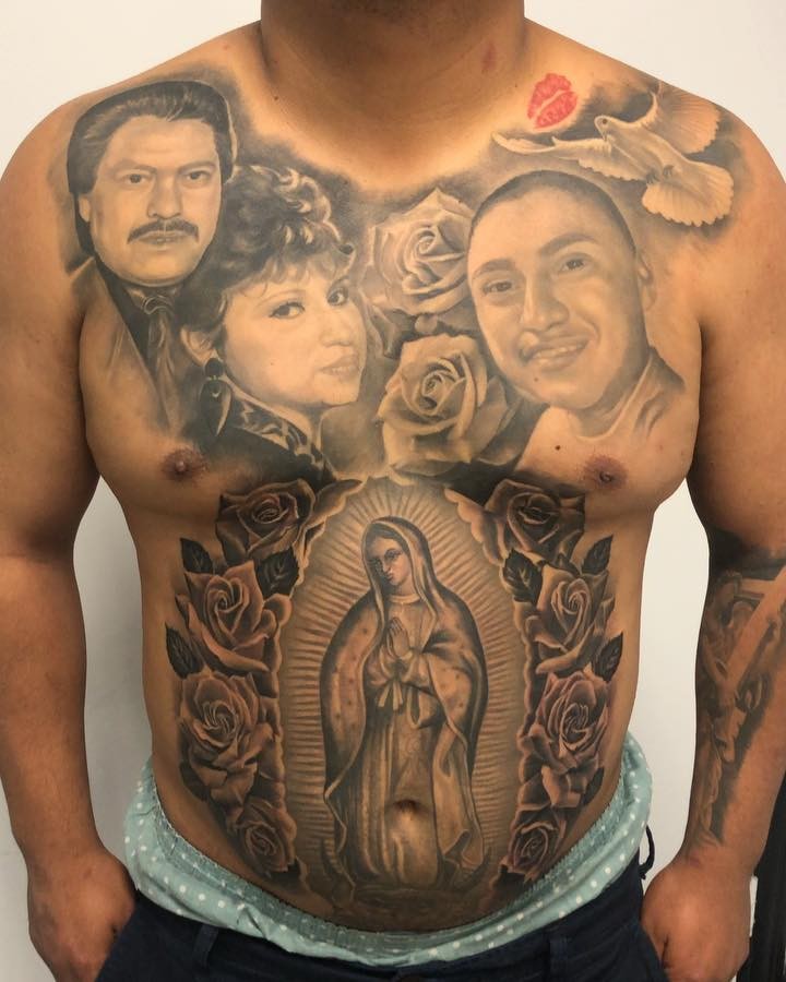 가족, 묵주, 교회