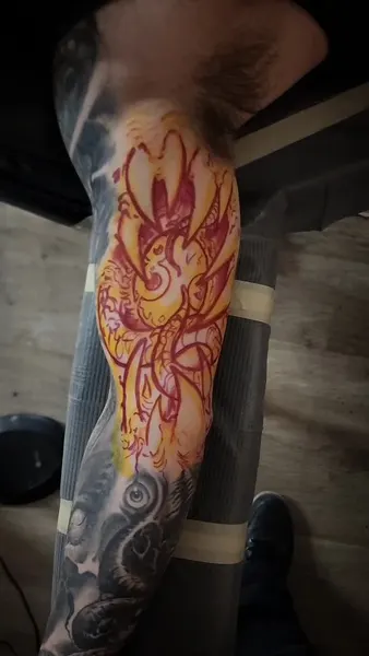 Dragon, 불꽃