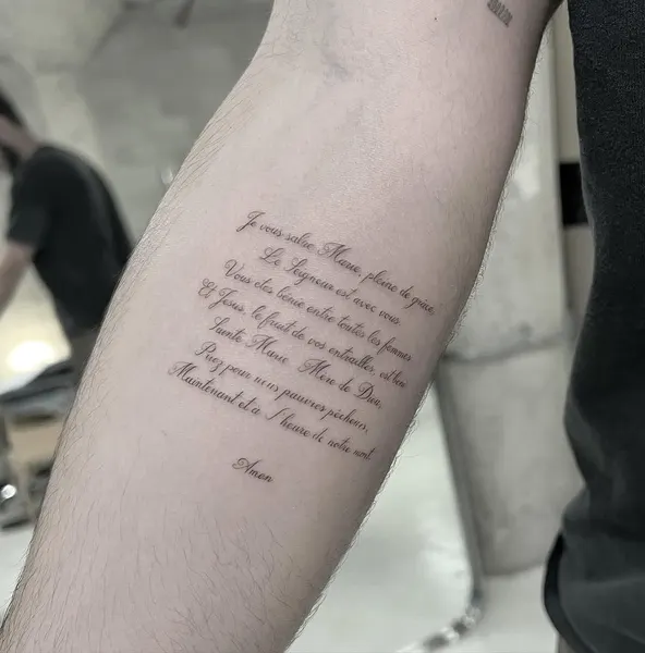 Lettering, 문구, 시, 가사, 스크립트, 추모 문구