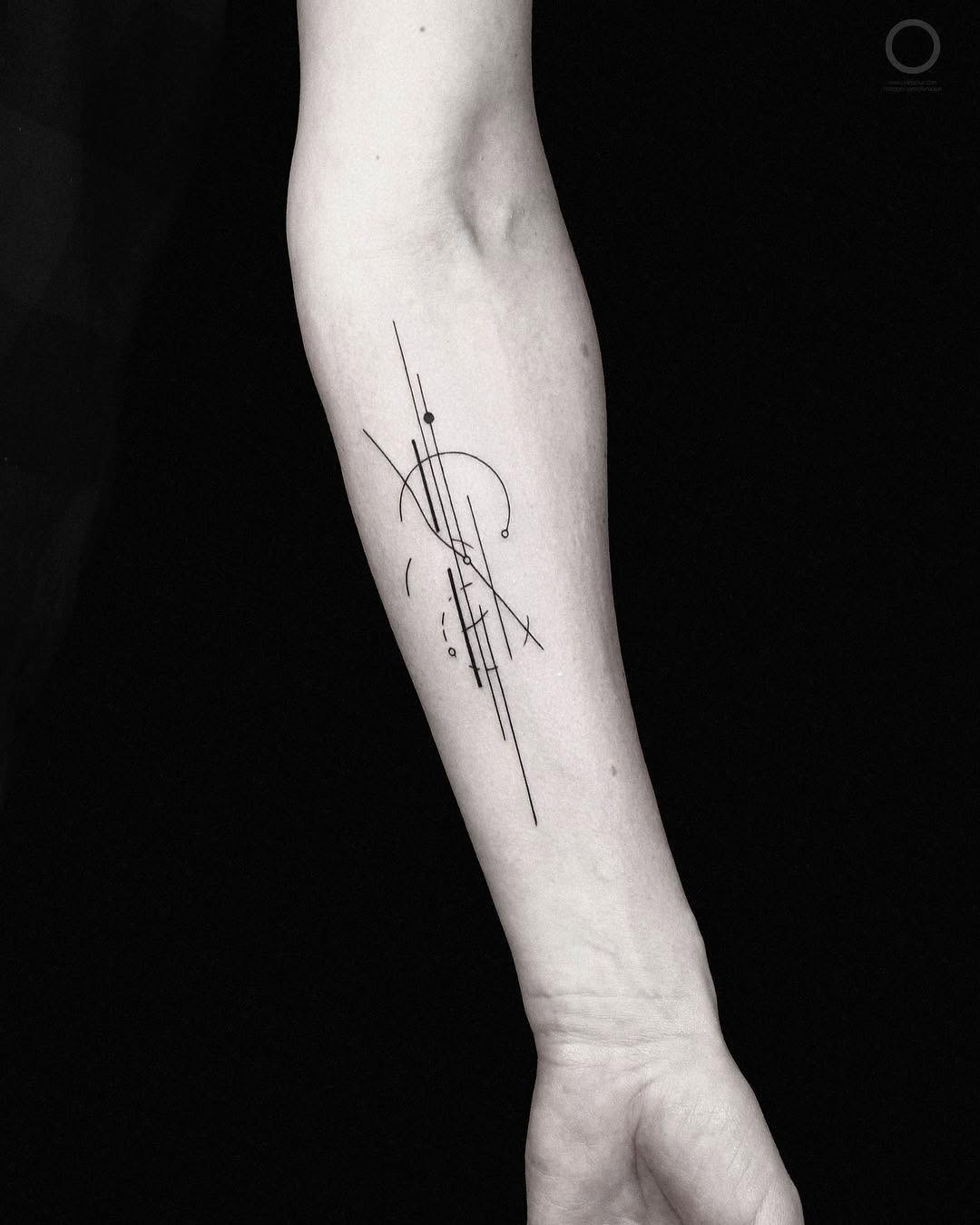 창, Lettering, Flower, 화살, 미니멀, 미니멀 레터링, 활과 화살