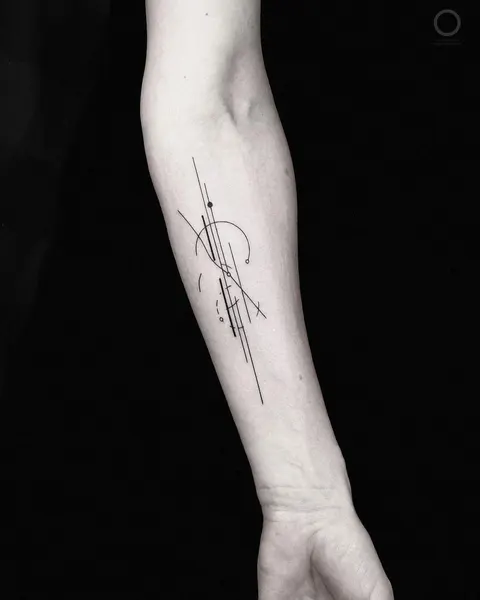 창, Lettering, Flower, 화살, 미니멀, 미니멀 레터링, 활과 화살