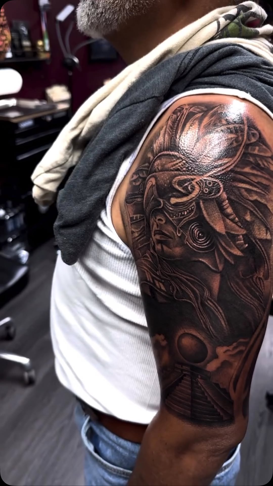 Game Face Tattoo