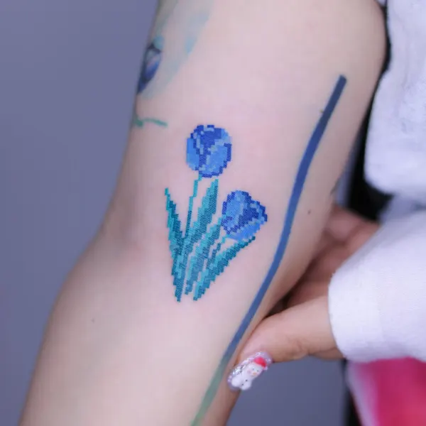Flower, 수국, 수선화, 튤립, 아이리스
