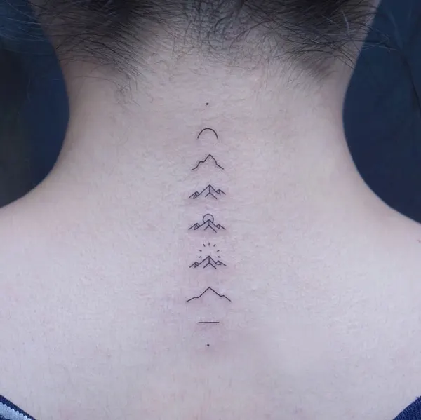 선, Lettering