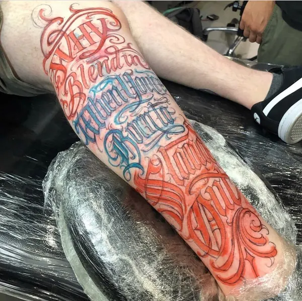 Lettering