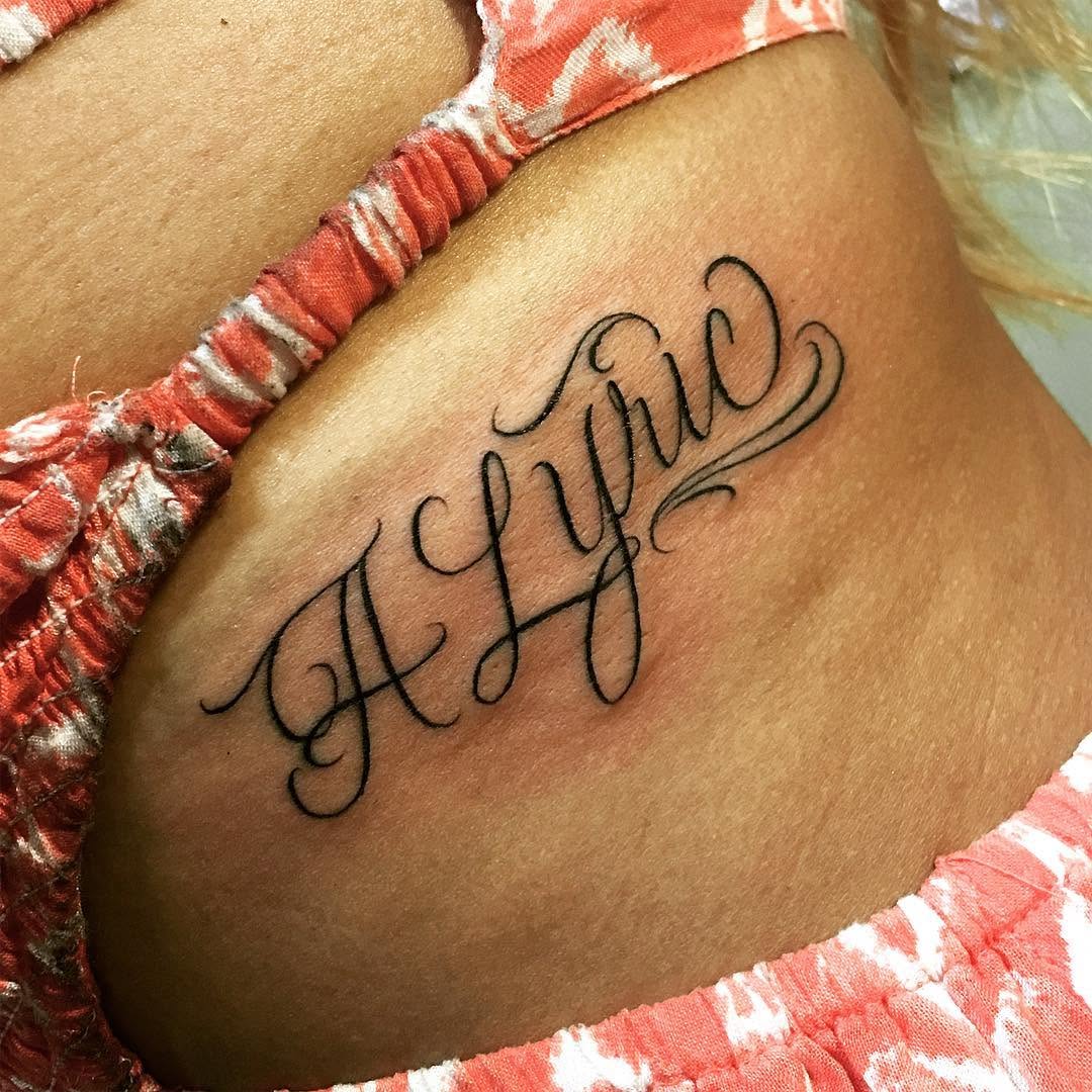 Lettering