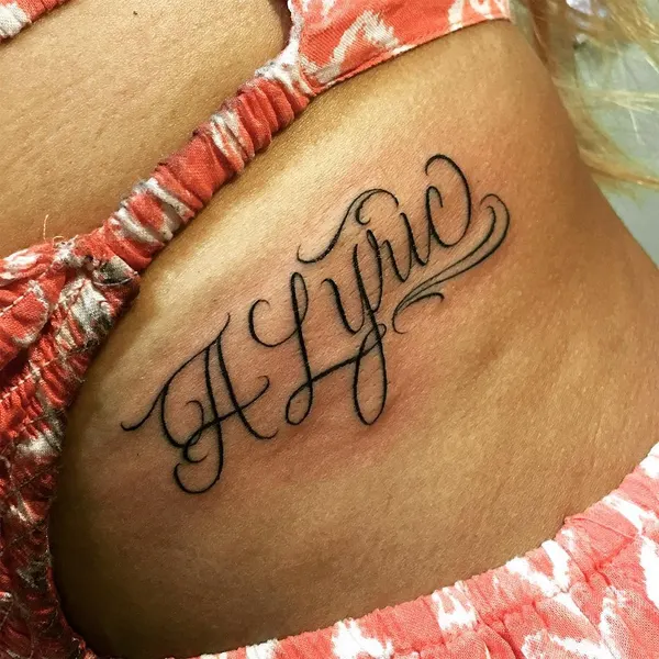 Lettering