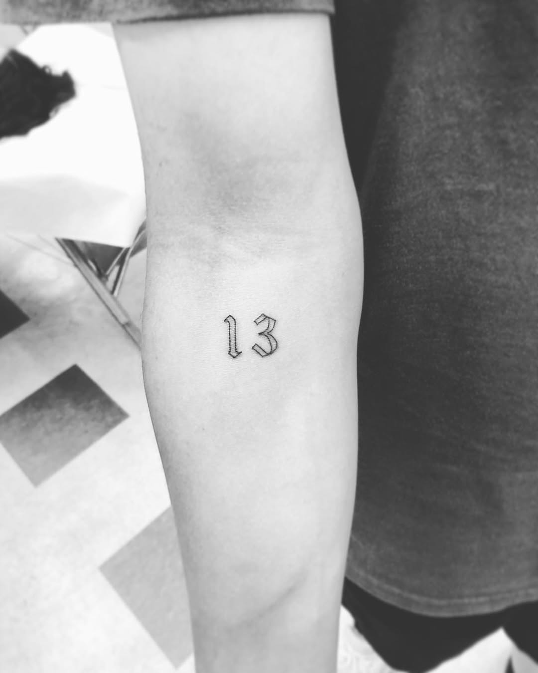 Lettering, 숫자, 생년월일, 출생년도, 로마 숫자