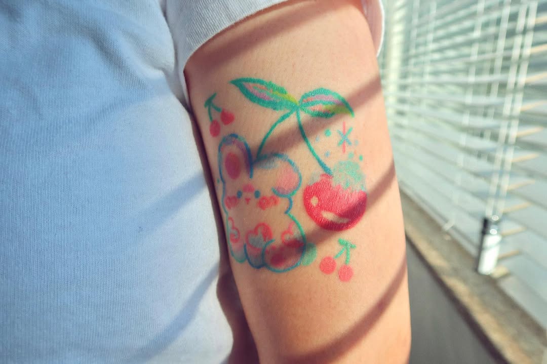 Flower, 체리, 이레즈미, 립스틱