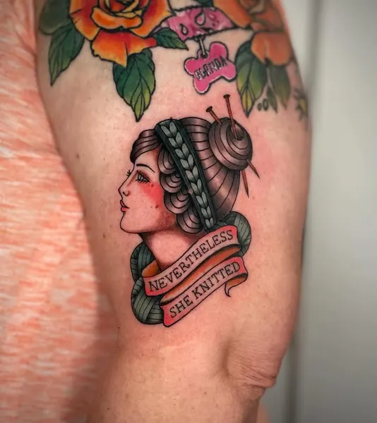 Flower, Rose, Lettering