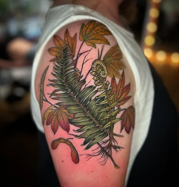 잎, Flower, 고사리, 은행잎