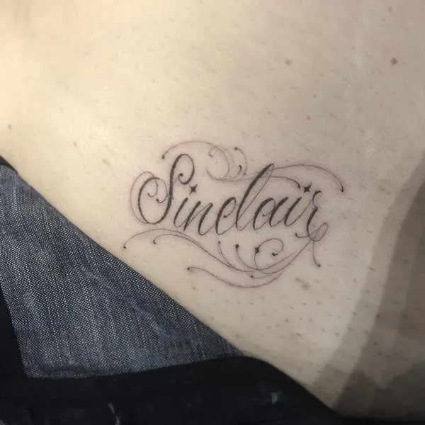 Lettering, 이름