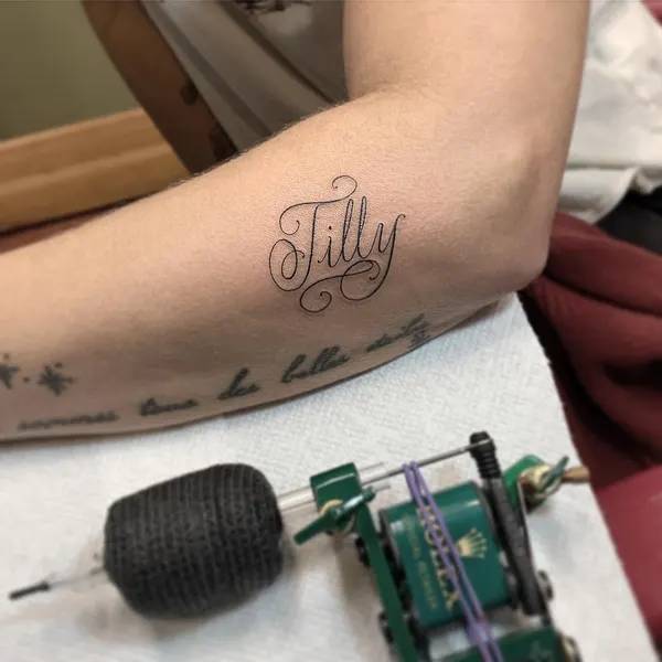 Lettering, 올드 잉글리시, 타자기 폰트