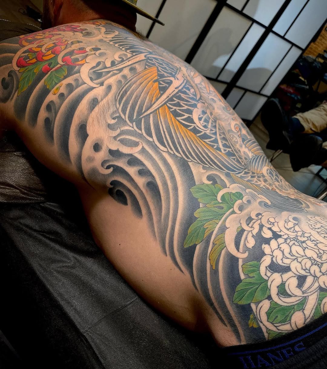 Dragon, 일본 구름, 일본 파도, 일본 단풍