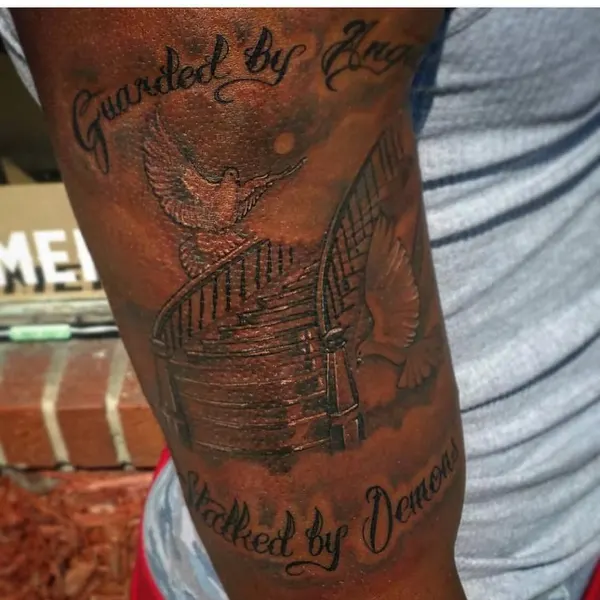 Game Face Tattoo