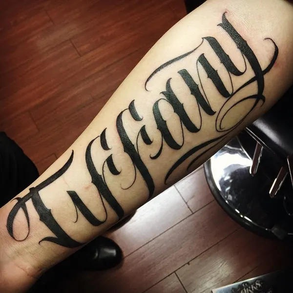 Lettering, 고딕 레터링