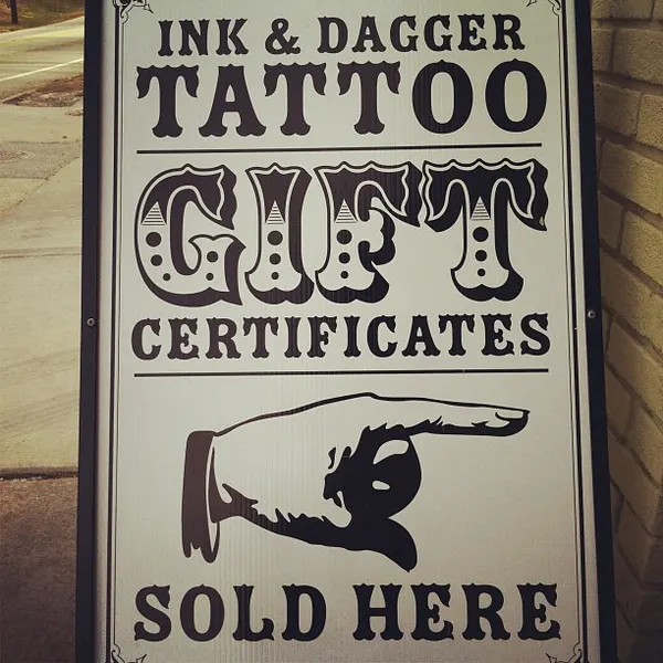 Ink and Dagger Tattoo