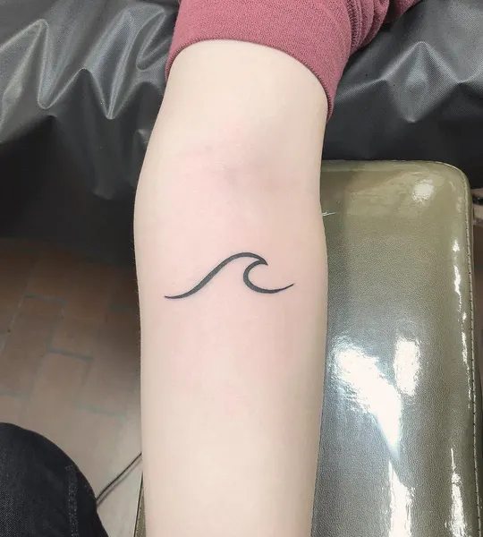 Lettering, 초승달, 물병자리, 이니셜