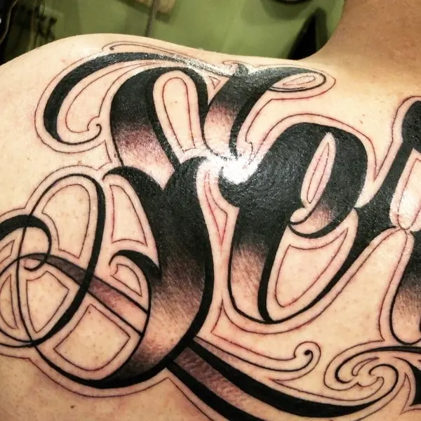 Lettering, 타자기 폰트, 올드 잉글리시