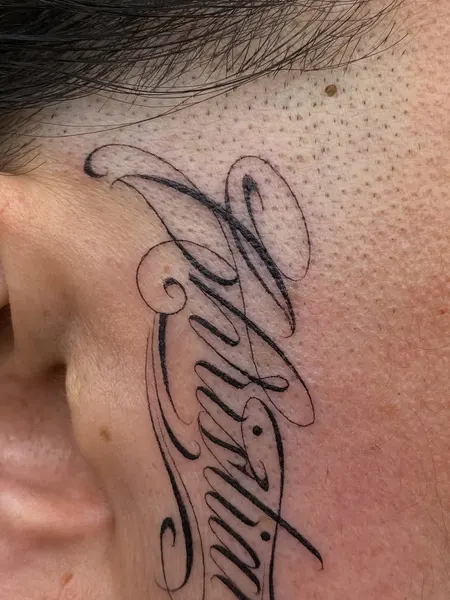 Lettering, 서명, 아랍어 레터링