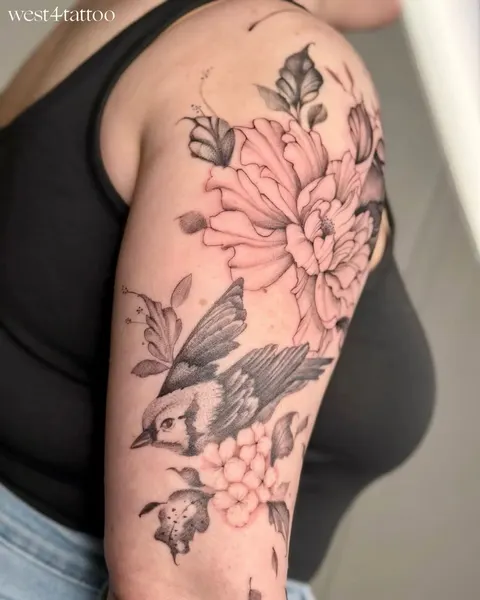 Flower, Rose, 수국, 하프슬리브, 히비스커스
