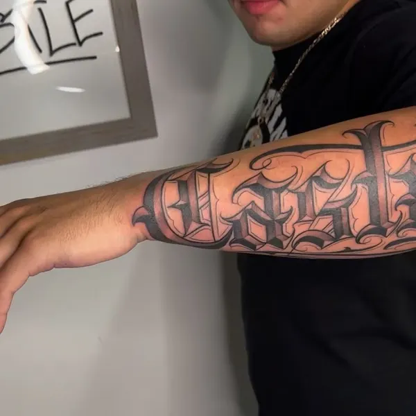 Lettering