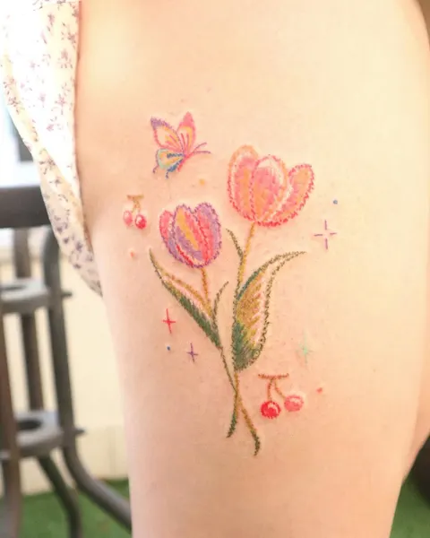 Flower, 튤립