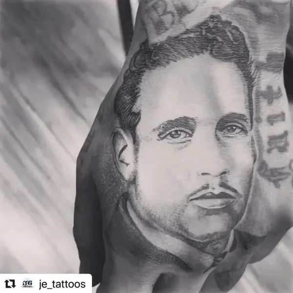 Game Face Tattoo