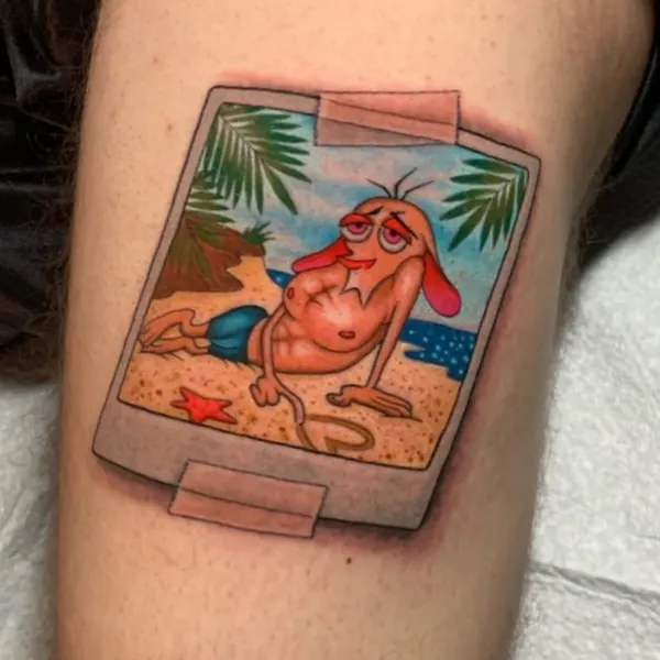 카툰, 해변