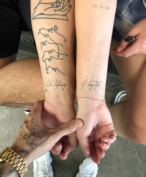 Lettering, 가족, 가족 이름, 가족 타투, 커플 타투, 커플/우정 타투, 커플