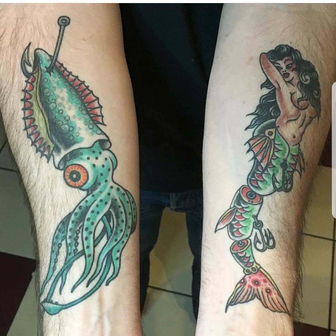 Dragon, Animal, 오징어