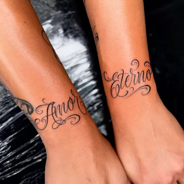 Lettering, 가족 이름