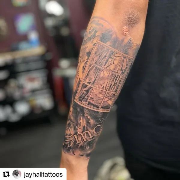 Game Face Tattoo