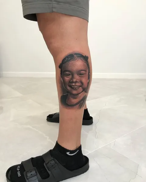 소녀, 아기천사, 포트레이트