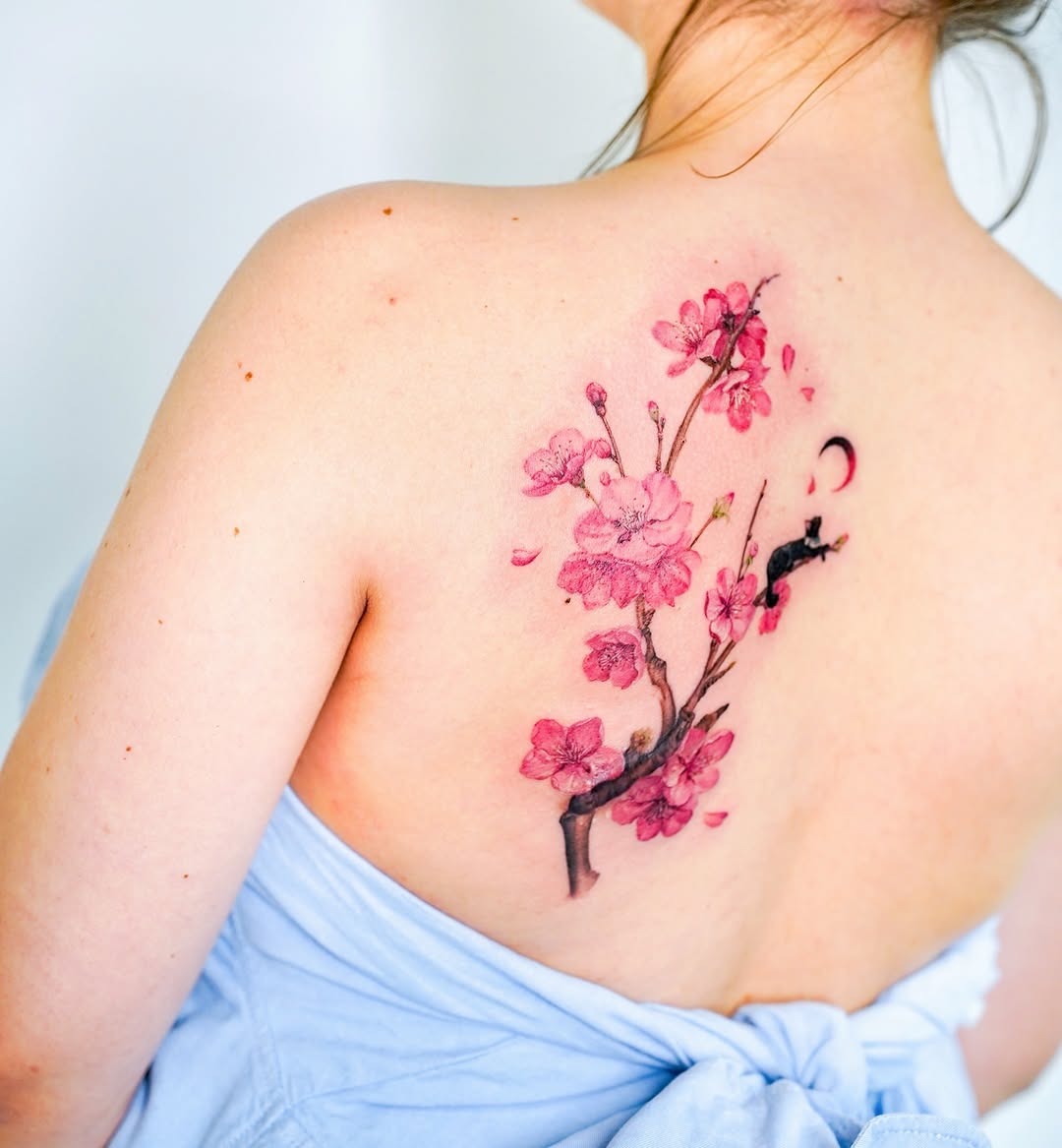 Flower, 벚꽃, 매화, 사쿠라, 대나무, 일본 단풍
