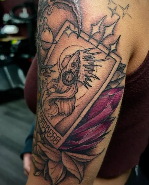 Game Face Tattoo