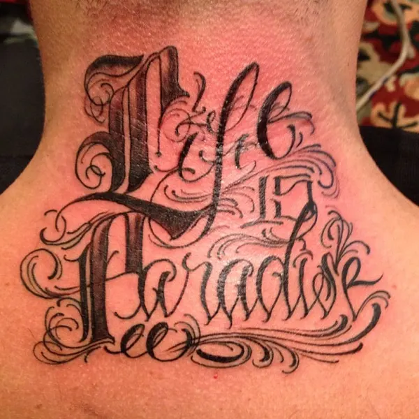 Lettering