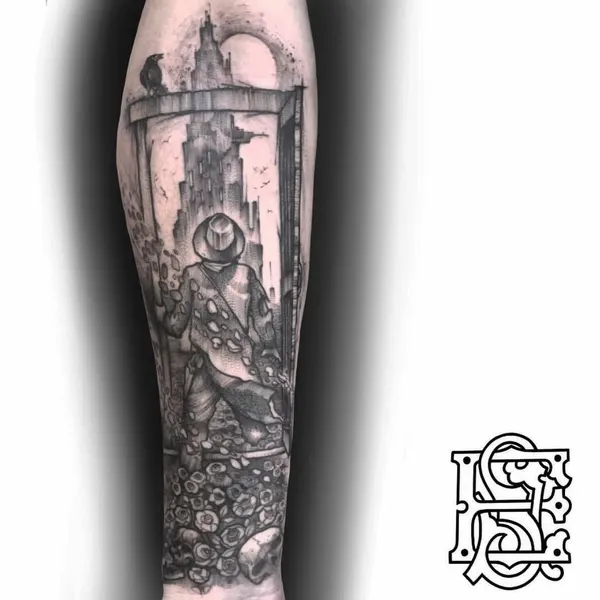 Ink and Dagger Tattoo