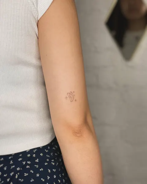 점, Lettering, 단청, 초소형 타투, 작은 타투, 혜성, 미니멀