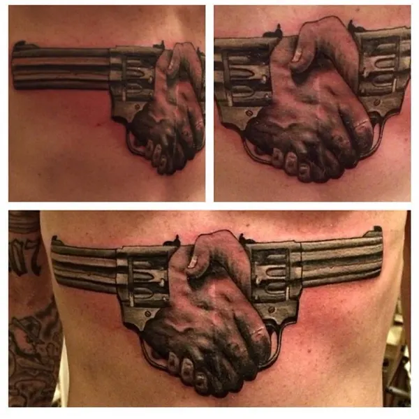 Game Face Tattoo