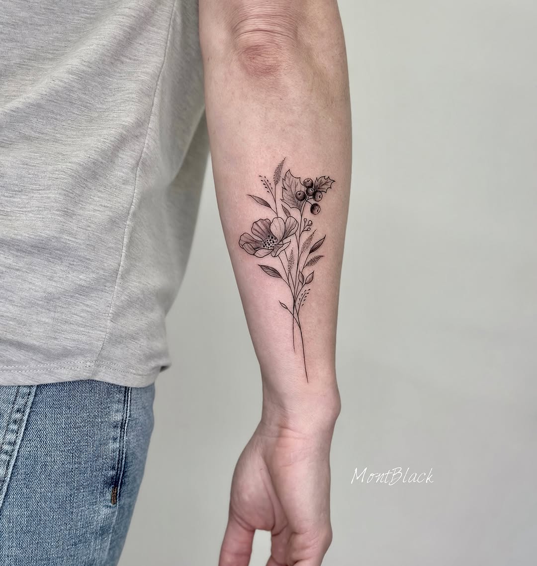Flower, 덩굴, 수국, 카네이션