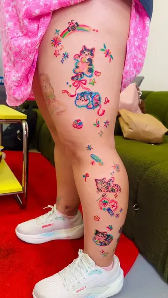 Flower, 붓, 보디수트