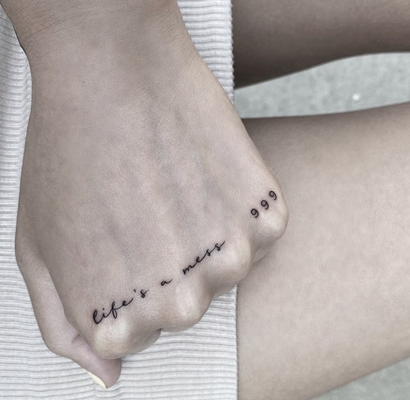 Lettering