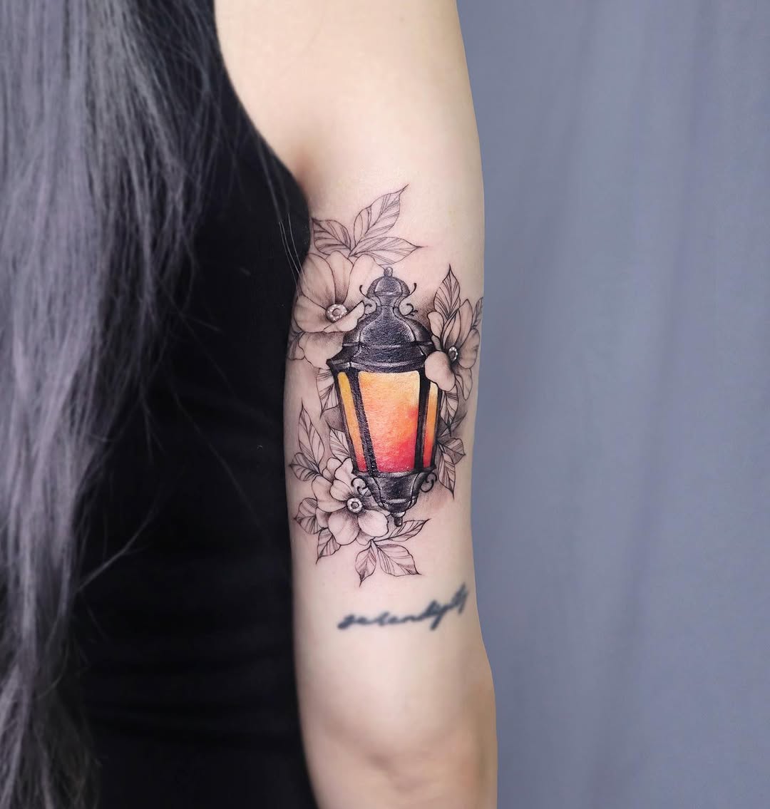 Flower, 촛불, 모래시계, 등불, 향수, 잉크병
