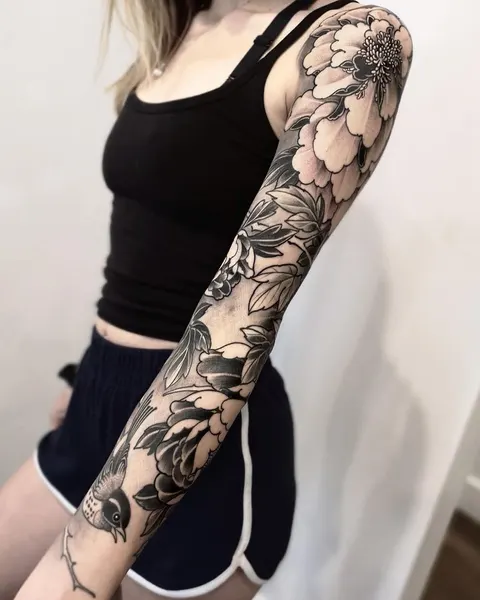 Flower, Rose, 슬리브