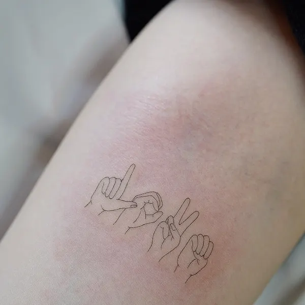 가족 타투