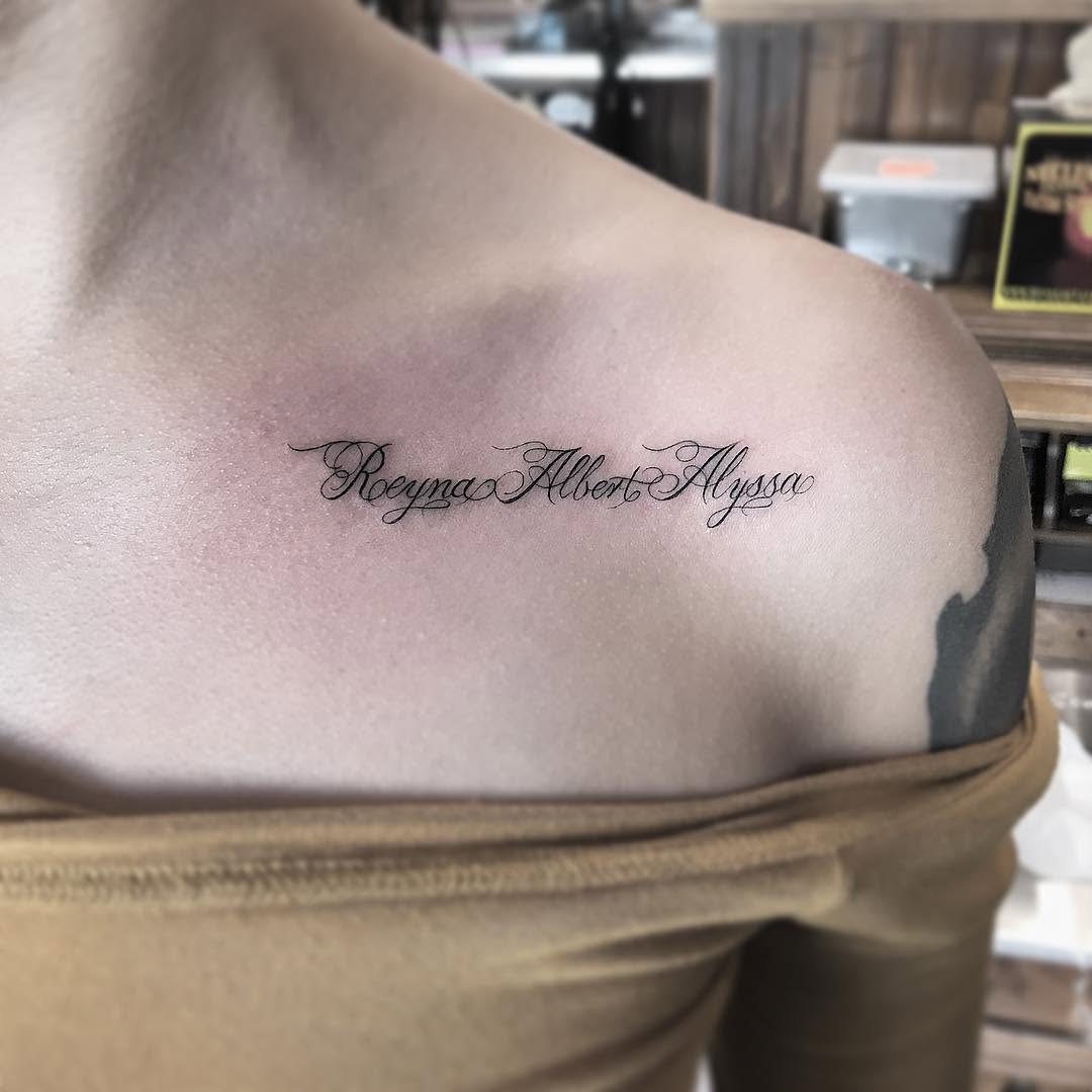 Lettering, 이름