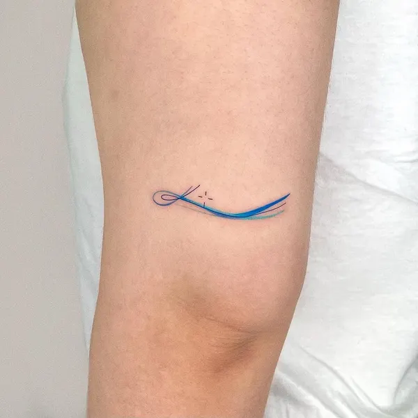Lettering, 리본